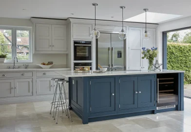 Blue Shaker Kitchen